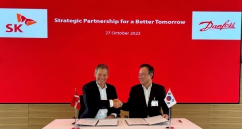 SK㈜, 덴마크 기업 댄포스와 '지속가능 미래' 구축 맞손