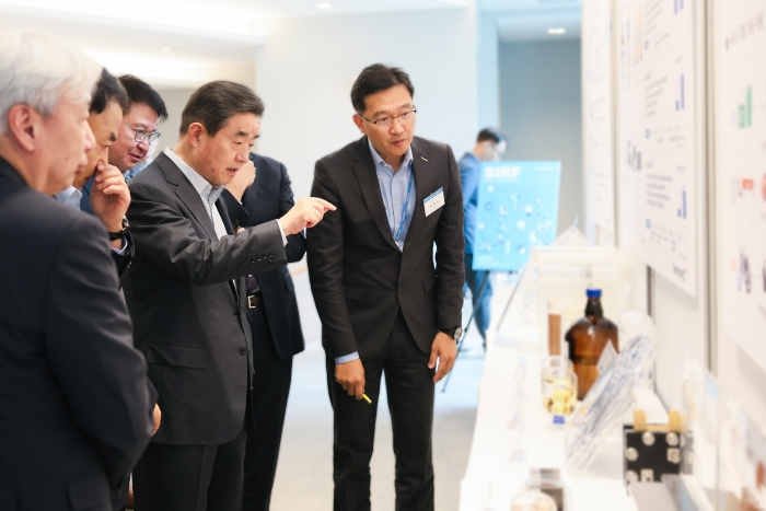 삼양그룹은 전날 경기도 판교 삼양디스커버리센터에서 '삼양 이노베이션 R&D 페어(이하 SIRF) 2023'을 개최했다고 9일 밝혔다. 사진=삼양그룹 제공