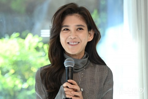 인사말 하는 이부진 한국방문의해위원장