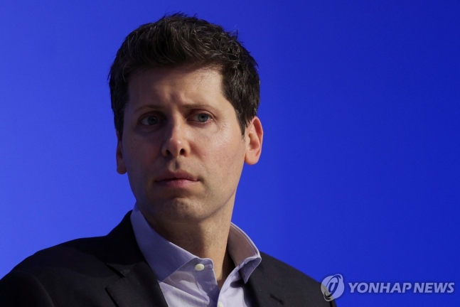샘 올트먼 오픈AI CEO가 이번주 한국을 찾는다. 사진=연합뉴스 제공