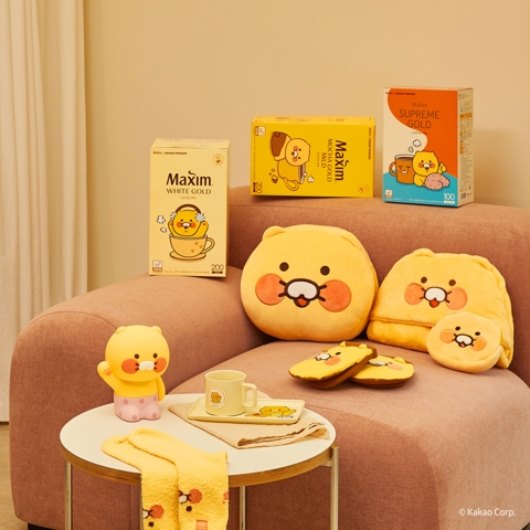 춘식이와 손잡은 맥심···맛에 감성까지 더했다
