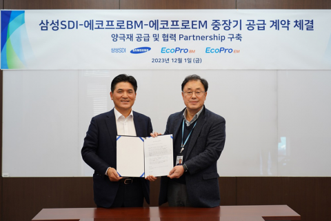 에코프로비엠, 삼성SDI 다시 뚫었다···"헝가리에서 양극재 공급"