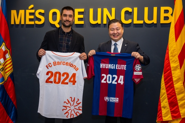 형지엘리트, 'FC바르셀로나' 공식 파트너사 선정