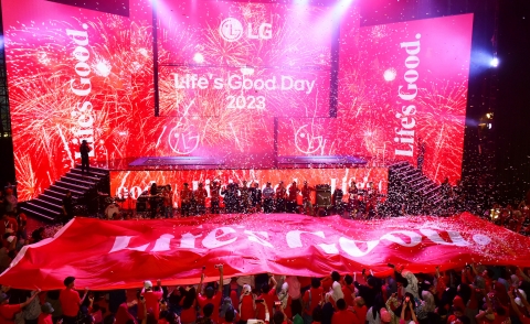 LG전자, 전세계서 'Life's Good' 메시지 전파