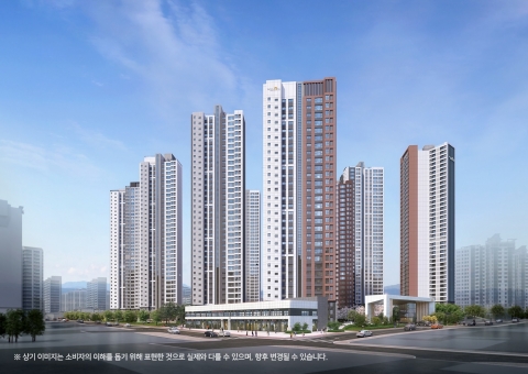 두산건설-쌍용건설, '두산위브더제니스 센트럴 계양' 분양