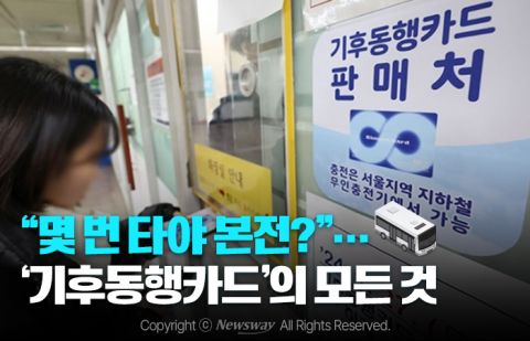 &quot;몇 번 타야 본전?&quot;···'기후동행카드'의 모든 것