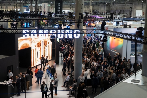 삼성·LG, ISE 2024서 '디지털 사이니지' 경쟁력 입증