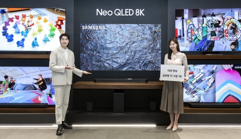 삼성전자, 지난해 글로벌 TV 시장 점유율 30.1%···18년 연속 1위