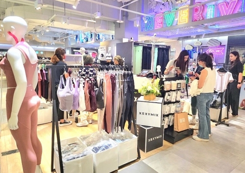 젝시믹스, 대만 가오슝서 팝업 매장 오픈···&quot;연매출 100억원 목표&quot;