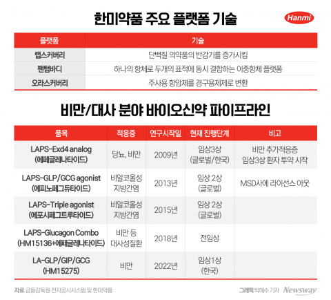한미약품, 뜨는 신약 노린다···'MASH·비만' 초집중