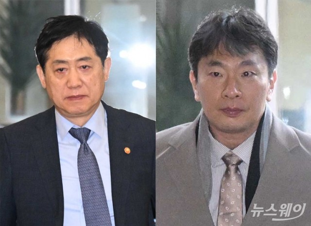 비상거시경제금융회의 향하는 김주현 위원장·이복현 금감원장
