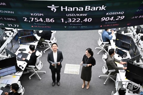 &quot;땡큐 파월&quot;···코스피, 2년여 만에 2750선 돌파