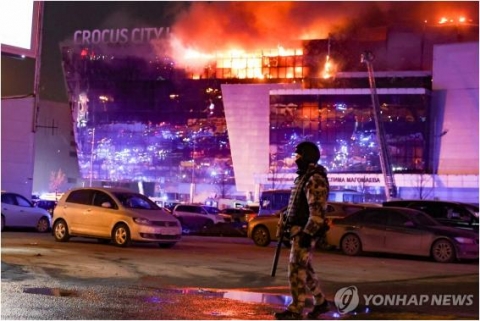 러시아 모스크바 공연장서 무차별 총격···&quot;62명 사망·100명 부상···더 증가할 수도&quot;
