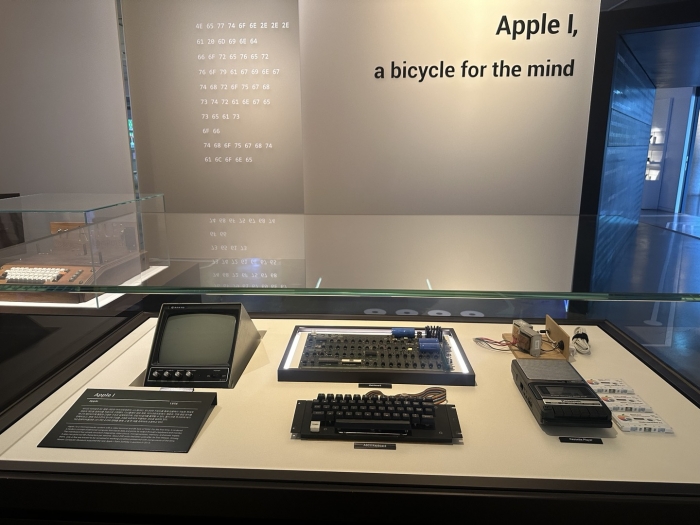 애플의 첫 PC 모델 애플Ⅰ. 사진=강준혁 기자