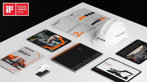 HD현대인프라코어 건설기계 디벨론, iF 디자인 어워드 본상 수상