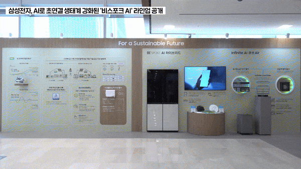 삼성전자, AI로 초연결 생태계 강화···'비스포크 AI' 라인업 공개