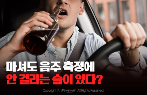 마셔도 음주 측정에 안 걸리는 술이 있다?