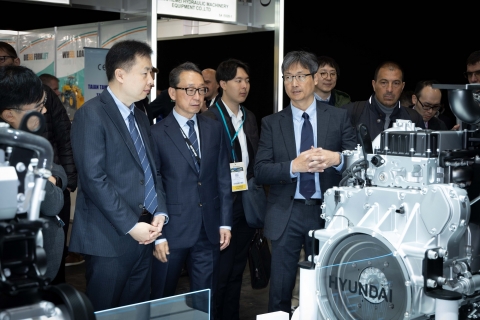 HD현대인프라코어, 인터마트 참가해 차세대 친환경 기술력 뽐내