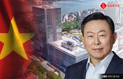한국인 베트남 관광 성지된 '롯데몰 웨스트레이크 하노이'...신동빈의 선택 '통했다'