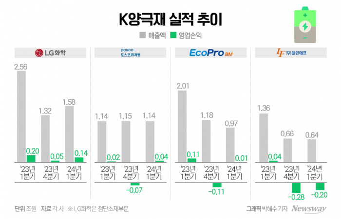 보릿고개 넘은 K양극재, 투자 전략은 제각각 기사의 사진