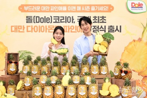 韓에 상륙한 '대만 다이아몬드 파인애플', 정식 출시
