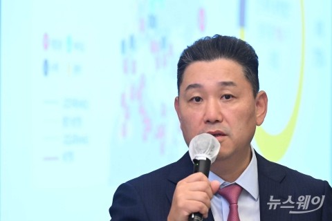 '중장기 성장전력과 비전' 발표하는 이상호 LS에코에너지 대표