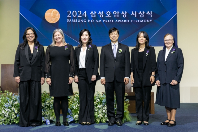 제34회 호암상 시상식···한강 소설가 등 6명 수상