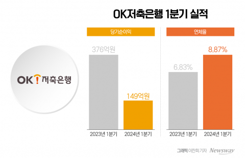 &quot;JB·DGB 지분투자 잘했네&quot; 배당금에 적자 모면한 OK저축은행