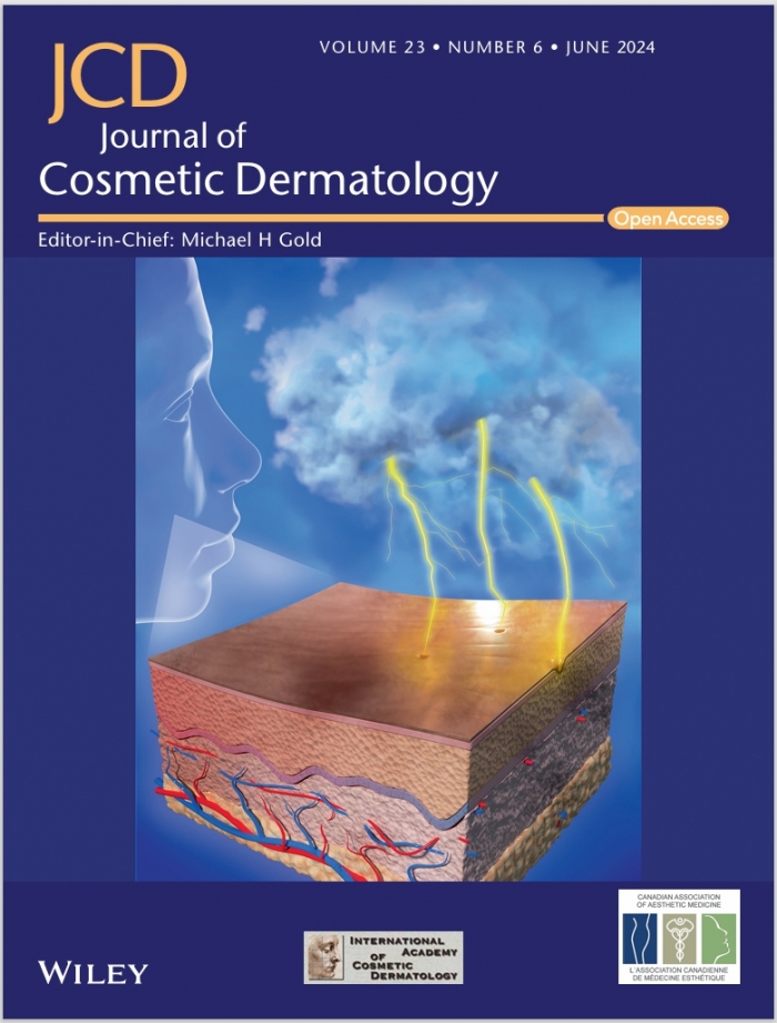 이지템의 아크포레이션 관련 논문이 미국 학술지 미용피부과학회저널(Journal of Cosmetic Dermatology) 6월호 표지 논문으로 선정됐다. 사진=이지템 제공