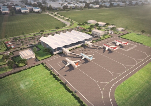 HJ중공업, '5600억 규모' 새만금 국제공항 공사 수주