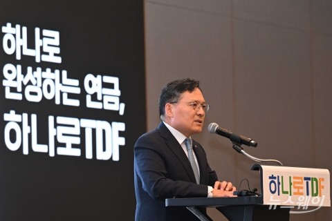 임동순 NH아문디 대표 &quot;TDF 후발주자에도 순자산 3000억원 돌파···굉장한 자부심&quot;