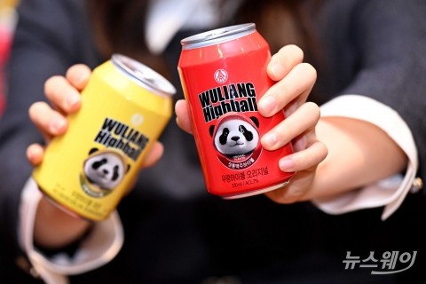 중국 백주 기업 '우량예그룹'···'우량하이볼(오리지널·레몬맛)' 출시