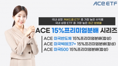 한투운용 &quot;15%프리미엄분배 시리즈, 수익률 1·2위 석권&quot;