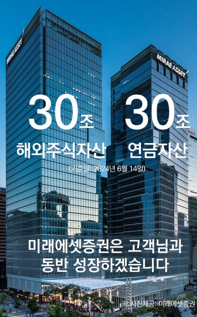 미래에셋증권, 해외주식 투자자산 30조 돌파