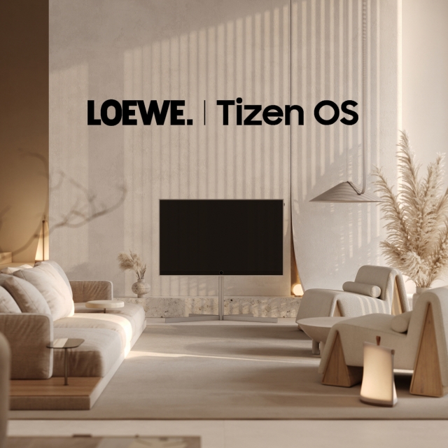 삼성전자 타이젠 OS, 유럽 명품 LOEWE TV에 탑재