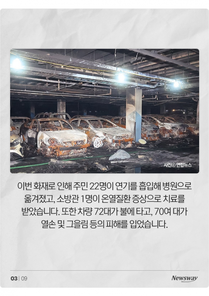 주차 59시간 뒤 불···커지는 전기차 화재 공포 기사의 사진