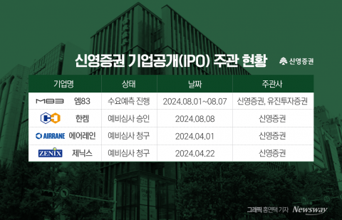 IPO 틈새시장 공략하는 신영증권, 알짜 기업 주관으로 '존재감'