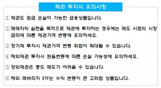 "채권 투자 신중하세요" 채권거래 늘자 금감원서 유의사항 발표