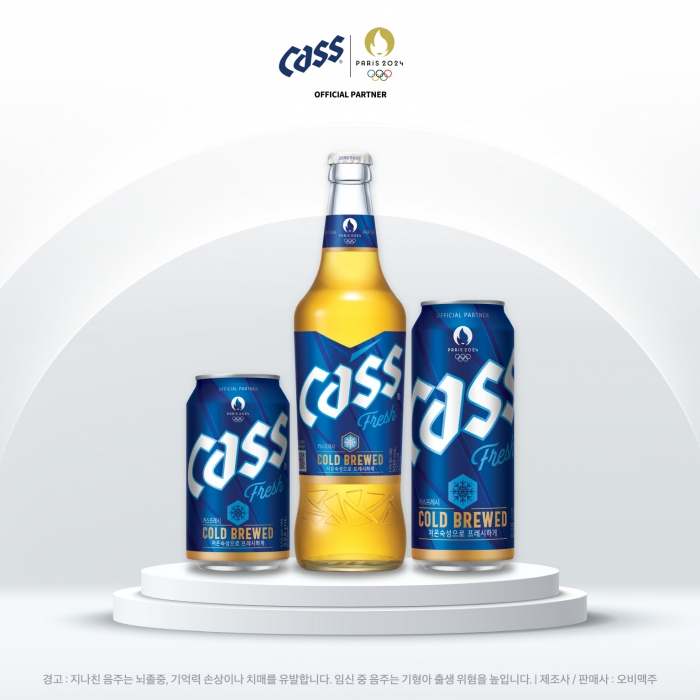 오비맥주 카스, 2024년 상반기 맥주 시장 1위. 사진=오비맥주 제공