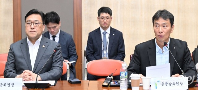 모두발언 하는 이복현 금감원장