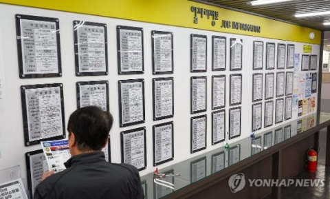 40대 취업자, 작년 618만명...21년 만에 최저