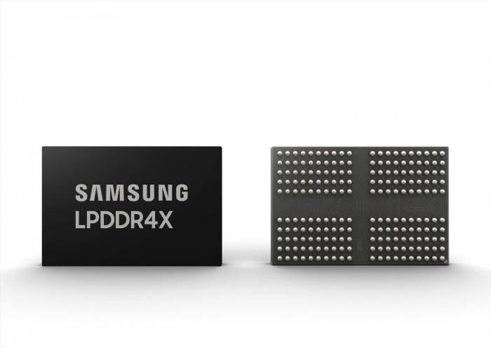 삼성전자 차량용 메모리 LPDDR4X 제품 이미지. 사진=삼성전자 제공