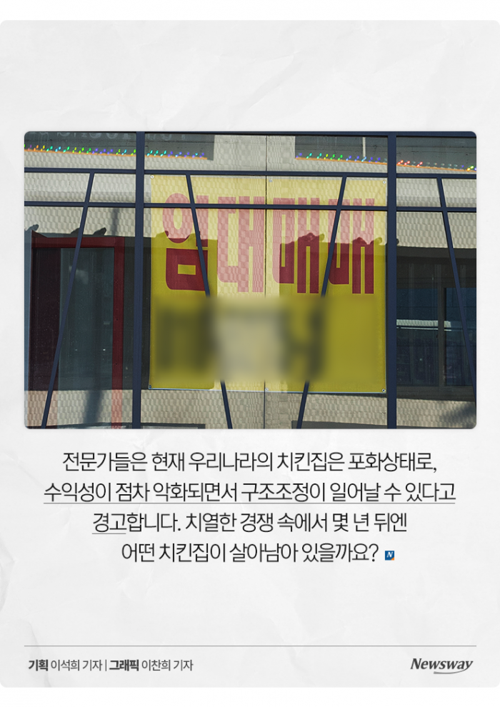 점점 사라지는 동네 치킨집···이게 다 ○○○ 때문? 기사의 사진