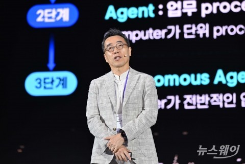 황성우 삼성SDS 사장 &quot;MS 애저에 생성형 AI 올린다···이르면 내달 출시&quot;(종합)