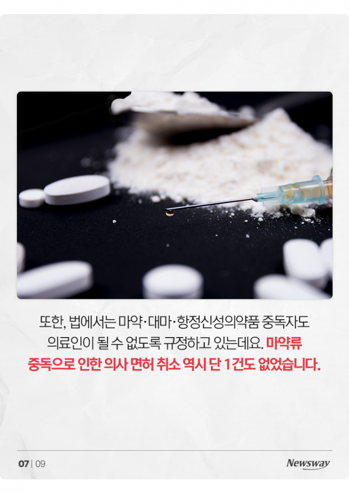 치매·조현병·마약 의사들 버젓이 영업 중···이래도 되나? 기사의 사진