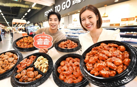 홈플러스, 강정 브랜드 '솥솥' 론칭..."제2의 당당치킨으로"