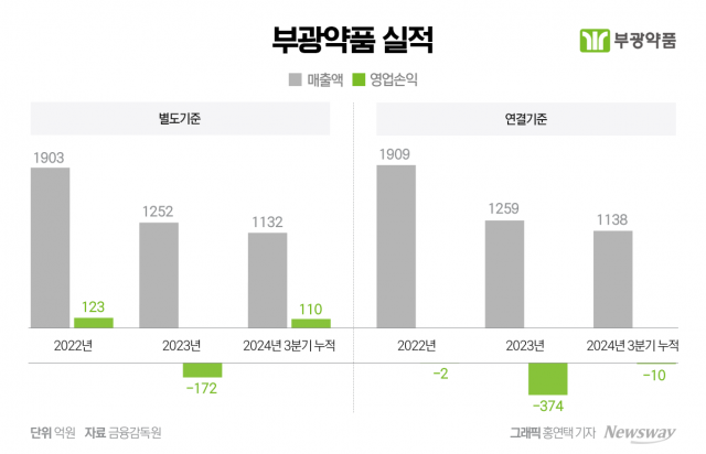 연간 흑자 전환 앞둔 부광약품, 파이프라인 재건 '당면 과제'