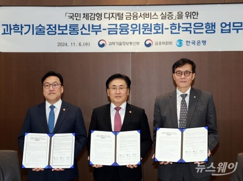 정부·한국은행, CBDC 활용성 테스트 위한 업무협약 체결