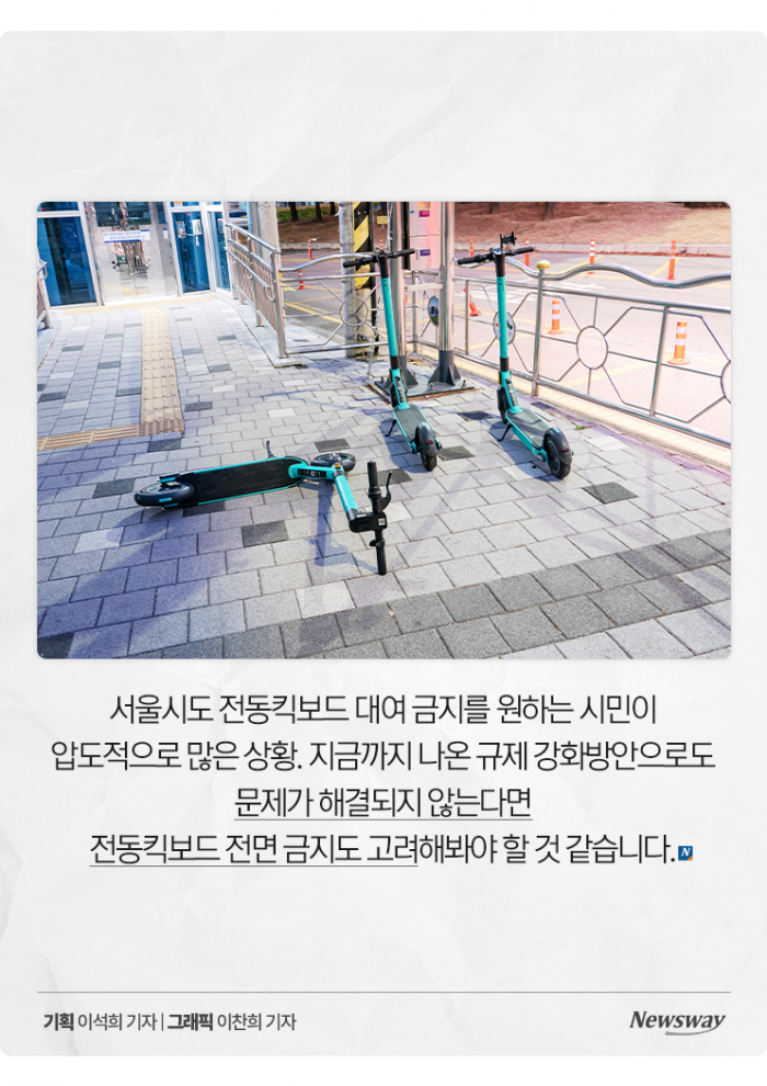 '도심 200㎞ 질주' 불법 전동킥보드···따라하면 과태료 50만원 기사의 사진