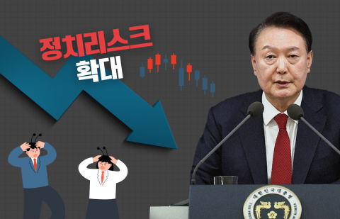 정치 불확실성에 '패닉셀' 나선 개인, 코스피에서 장중 6158억원 순매도